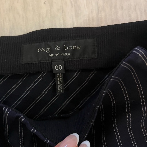 Rag & Bone Simone pant 00 pinstripe - Picture 2 of 2